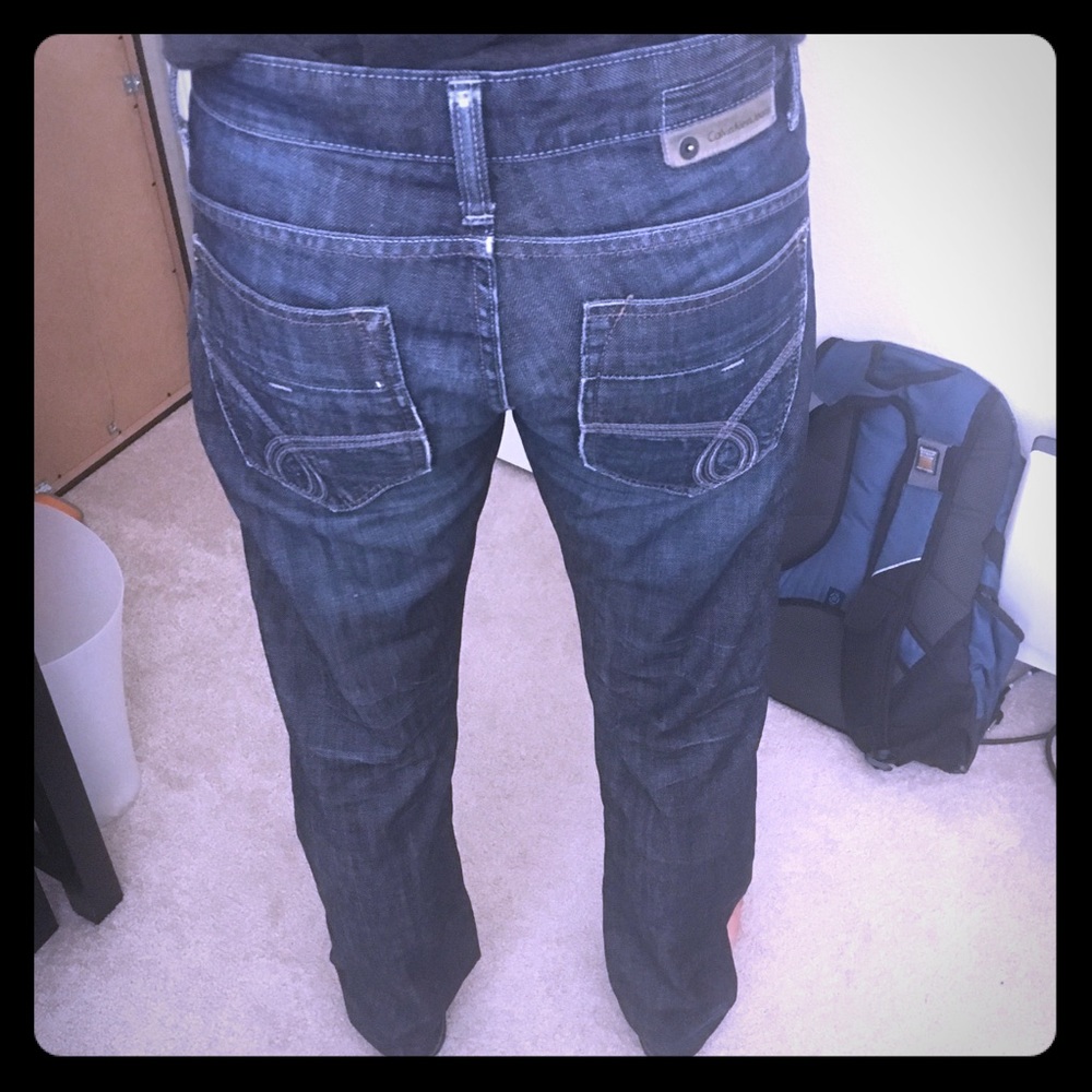 Calvin Klein low rise slim fit jeans- men’s 31x32